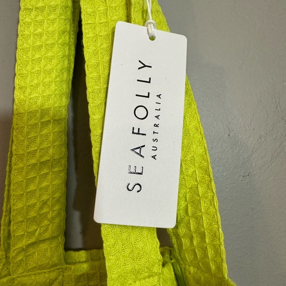 NWT Seafolly Beach Waffle Tote - Picture 6 of 9